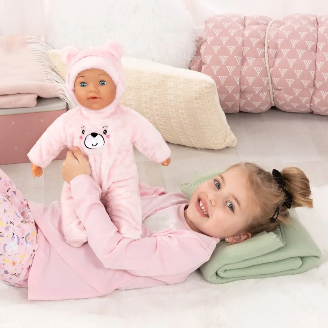Bayer Doll Piccolina Magic Tears 42cm - Roze