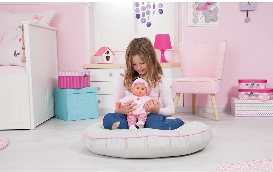 Bayer Design Babypop First Words Baby 38cm - Roze