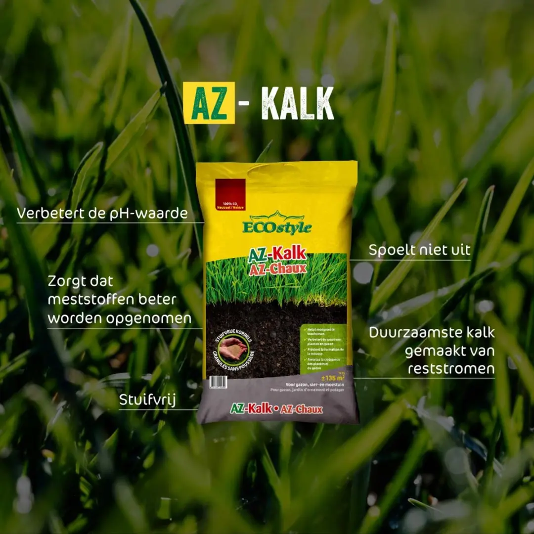 ECOstyle AZ Kalk Microkorrel 20kg - 265m² - CO₂-neutraal - afbeelding 6 van 6