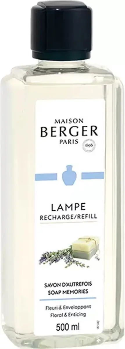 Lampe Berger Maison Navulling Savon d'Autrefois 500ml - Pure