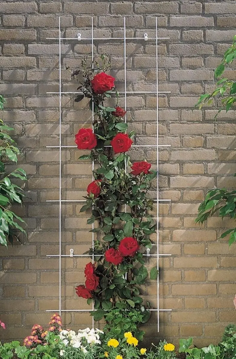 Nature Metalen Klimrek Grijs 145x57cm