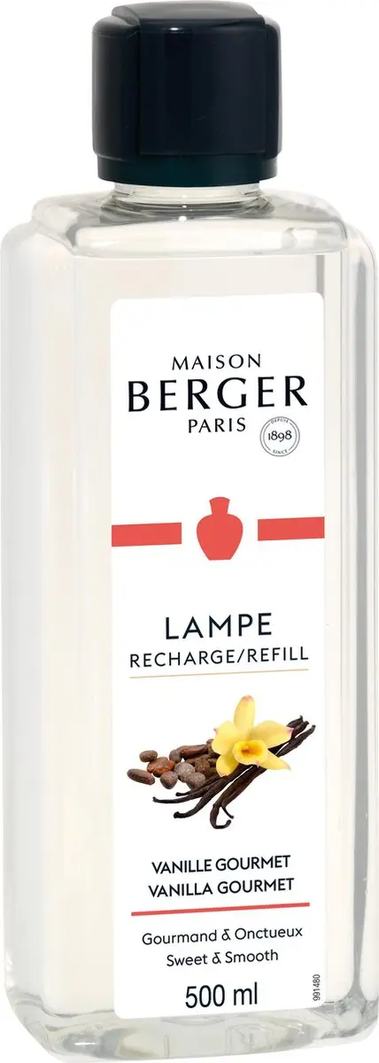 Lampe Berger Navulling Vanilla Gourmet 500ml - Transparant