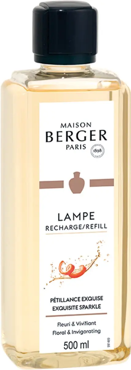 Maison Berger Pétillance Exquise Navulling 500ml - Transparant - afbeelding 3 van 4