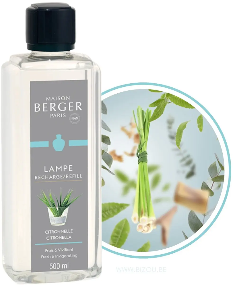 Lampe Berger Navulling Citronella 500ml