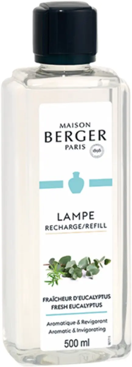 Lampe Berger Navulling Fraîcheur d'Eucalyptus 500ml