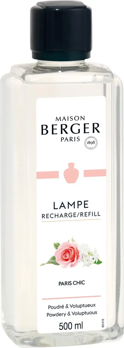 Lampe Berger Navulling Fleur Paris Chic 500ml - Transparant