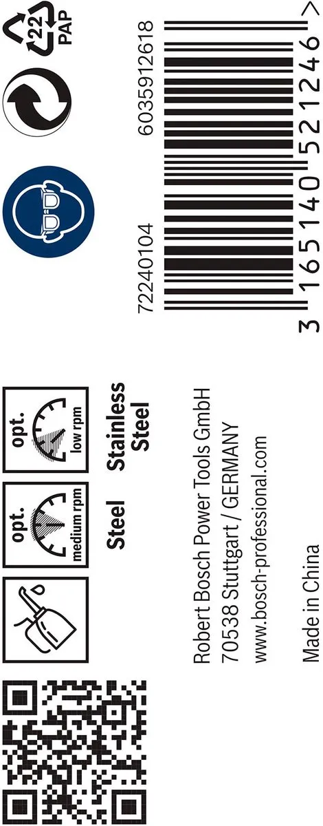 Bosch Professional ST. LINE 6mm HSS-CO Boor - 10 Stuks