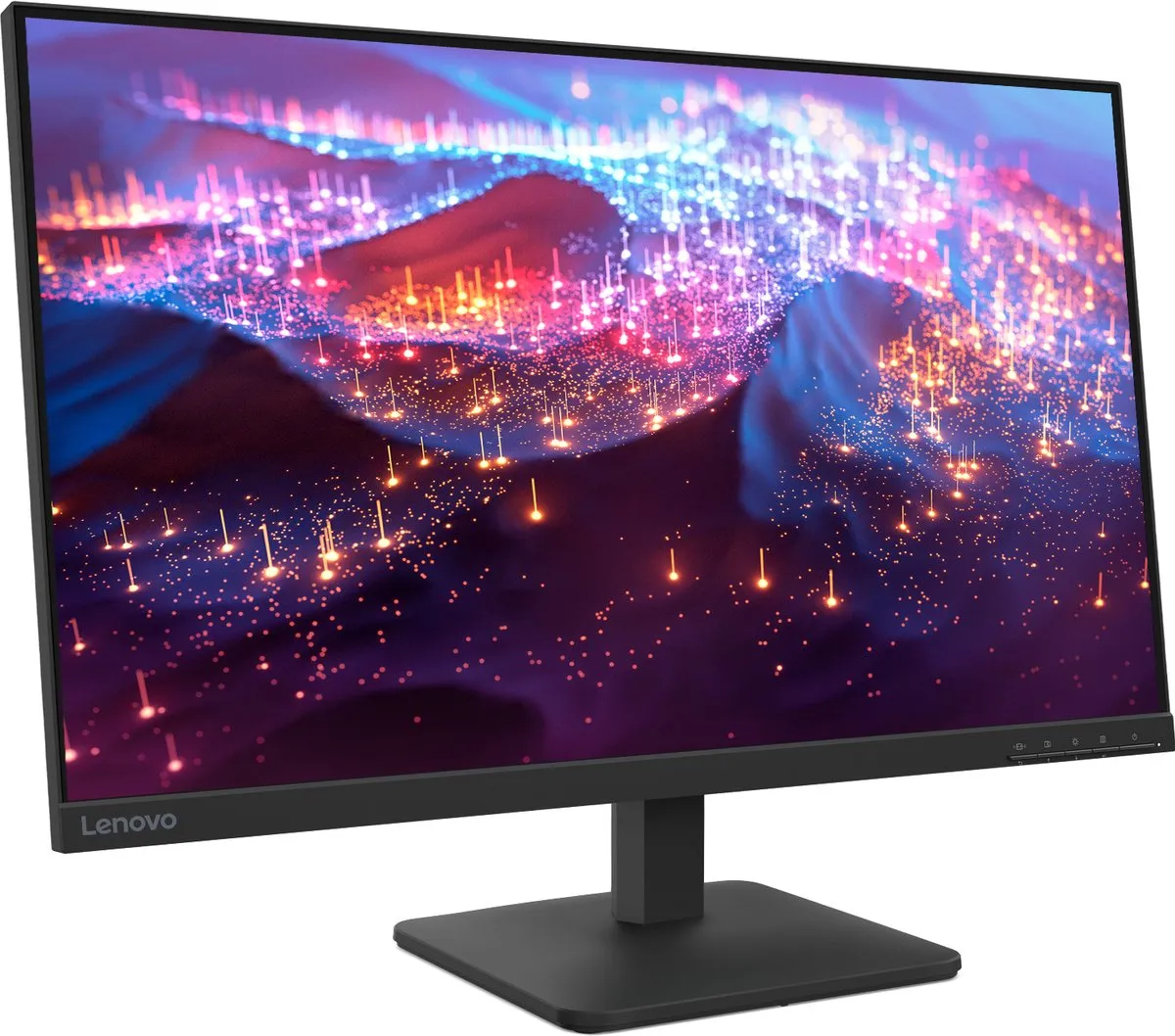 Lenovo L27-4e 27 Monitor - VESA 100x100mm - Zwart - afbeelding 6 van 6