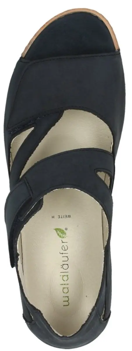 Waldlaufer Heliett Sandalen Plat - blauw - Maat 37 - afbeelding 4 van 6