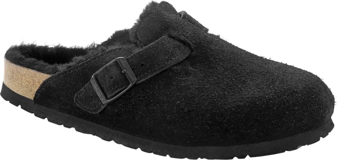 Birkenstock Boston Narrow Dames Clogs - Black - Maat 36