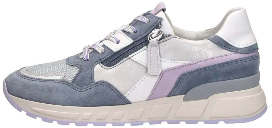 Gabor Dames Sneakers Blauw Suede - Maat 37 - afbeelding 2 van 6