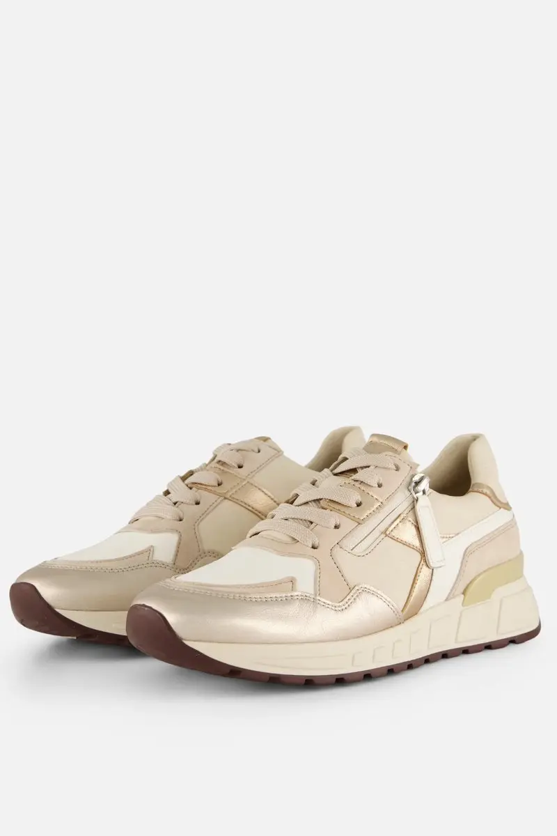 Gabor Sneakers Wit Leer