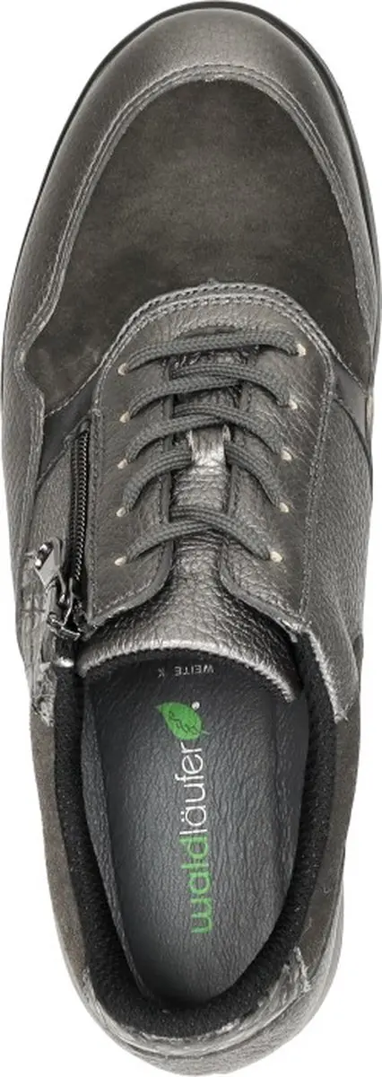 Waldläufer K-Funky Veterschoenen Laag - Zilver - Maat 42 - afbeelding 4 van 6