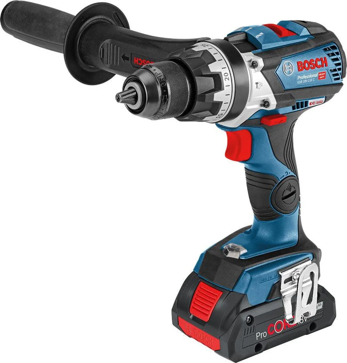 Bosch Professional Accu combiset 3-delig 18V 1x 4.0 2x 5.5Ah in L-Boxx - 0615990N38