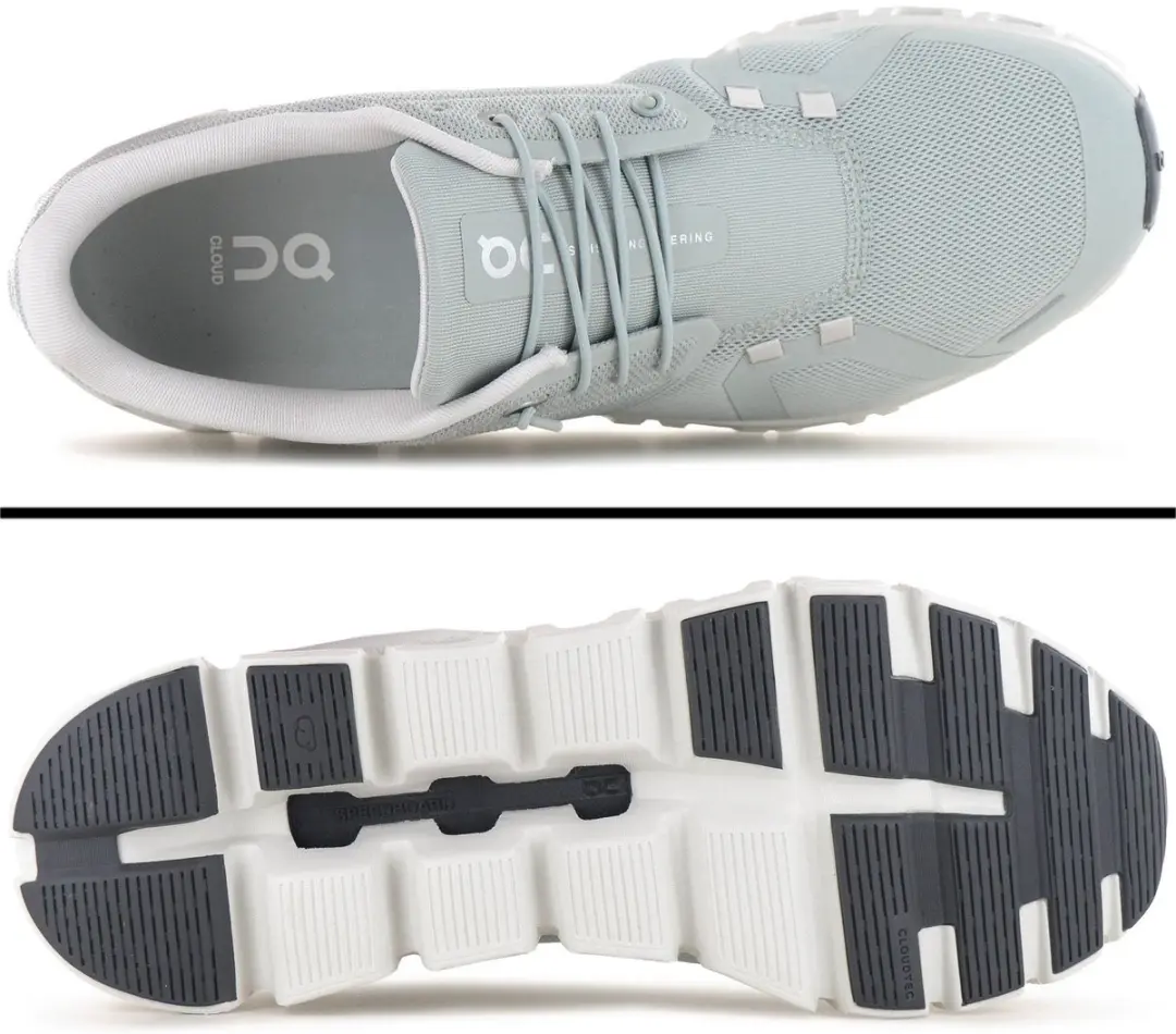ON Running Cloud 6 3MF10072288 Heren Sneakers - EU 47 - Mineral-Ice - afbeelding 5 van 6