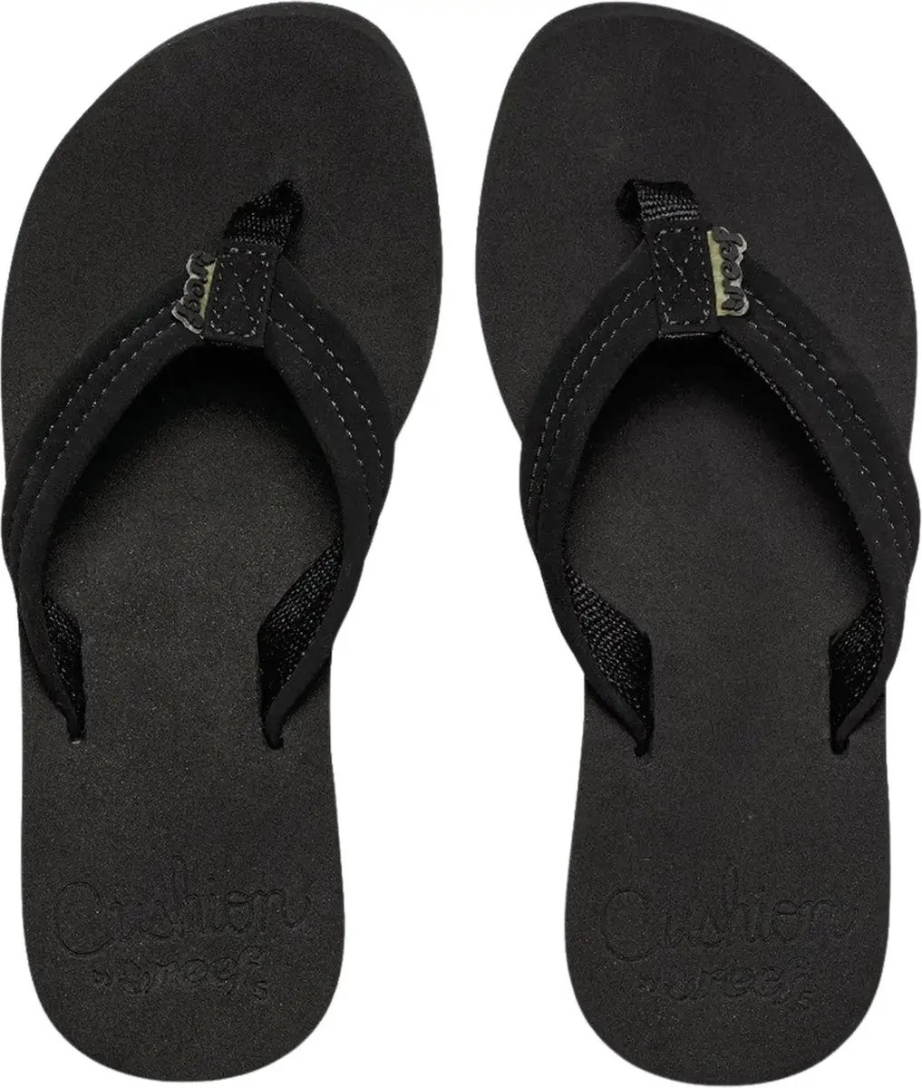 Reef Cushion Breezeblack Teenslipper - Zwart - Maat 38.5 - afbeelding 3 van 6