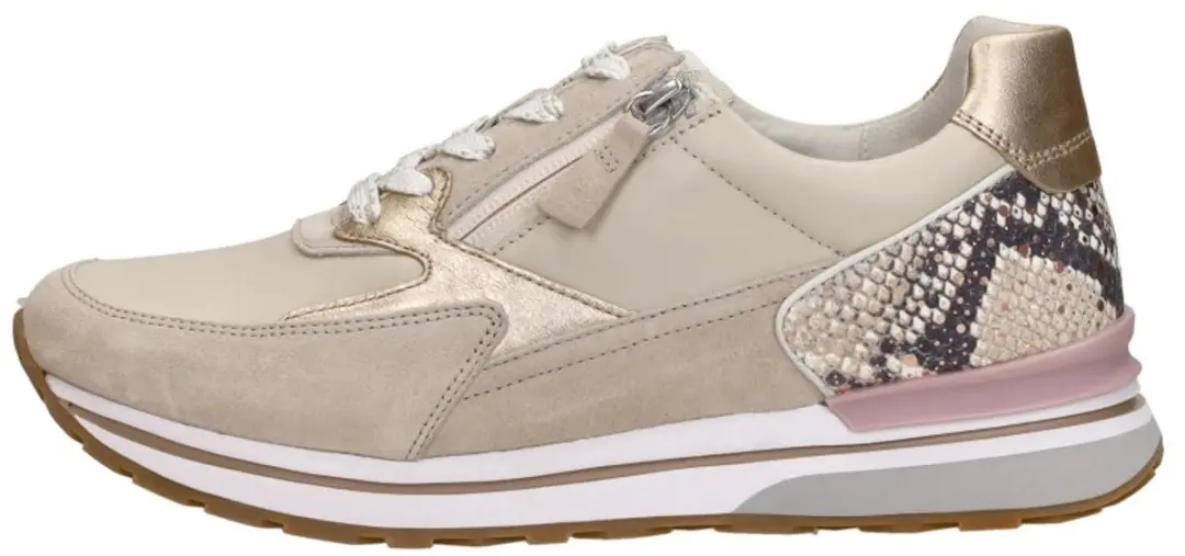 Gabor Dames Sneakers Laag - Beige - 36 - afbeelding 2 van 6