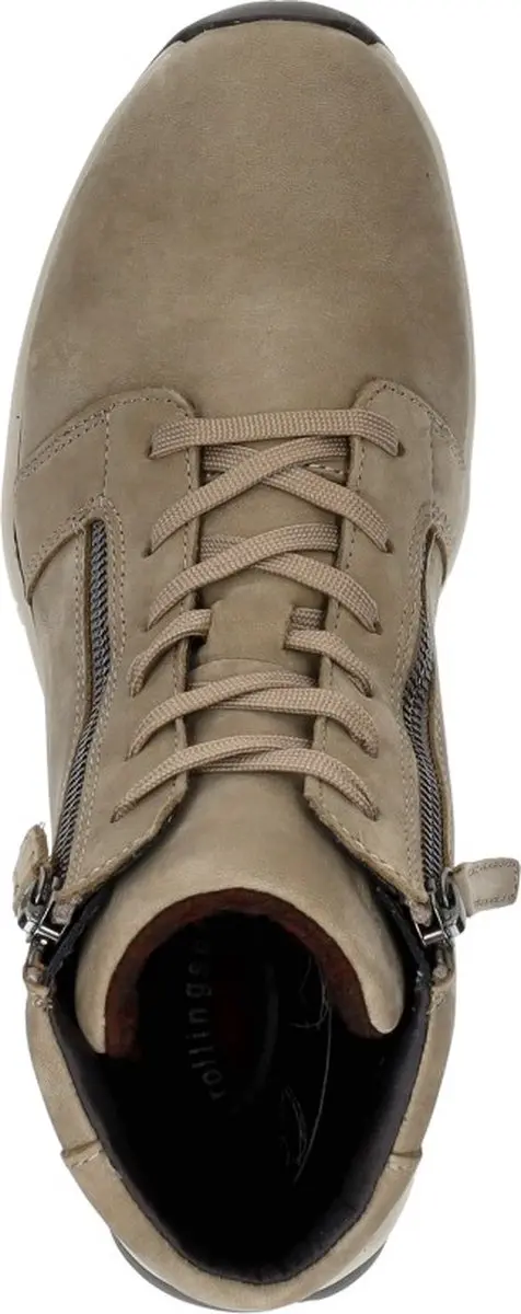 Gabor Rollingsoft Veterschoenen Hoog - Beige - 37.5 - afbeelding 4 van 6