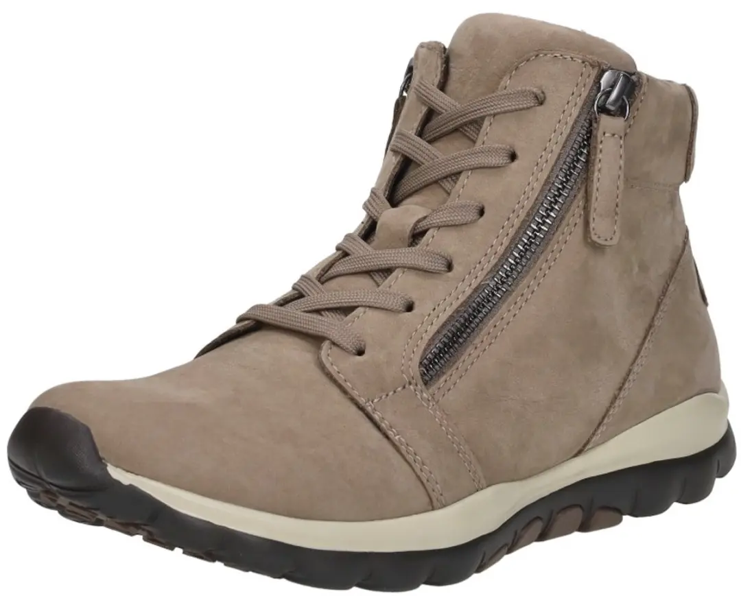 Gabor Rollingsoft Veterschoenen Hoog - Beige - 37.5 - afbeelding 3 van 6