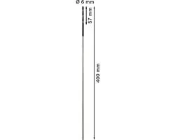 Bosch Professional Bekistingschroeven 6x400mm - 1 Stuk