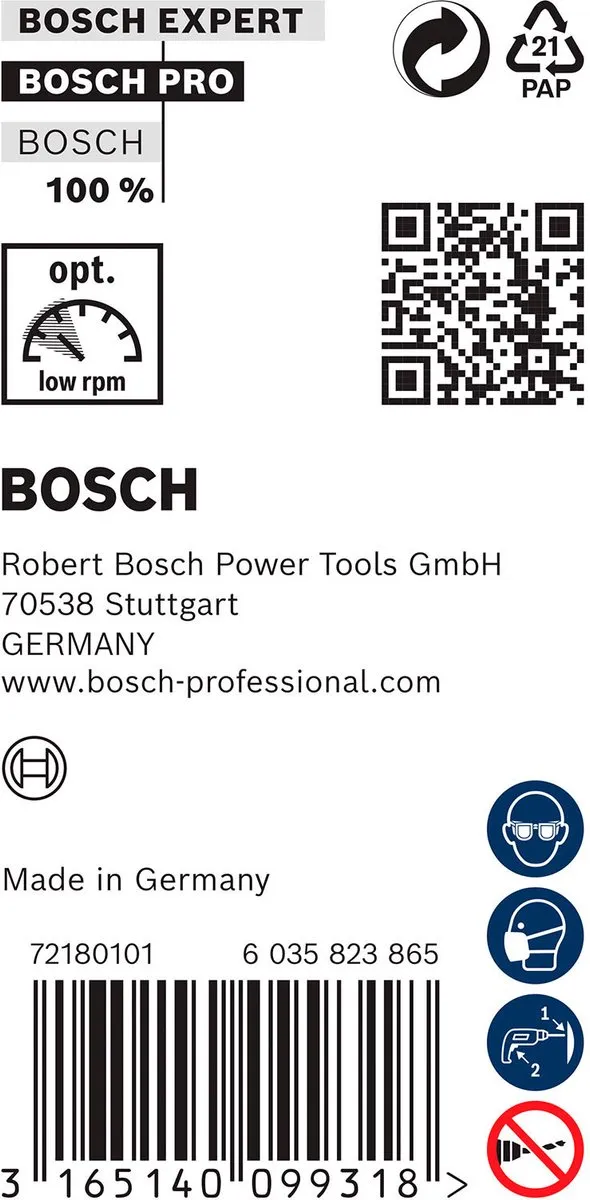 Bosch Professional Bekistingschroeven 6x400mm - 1 Stuk - afbeelding 6 van 6