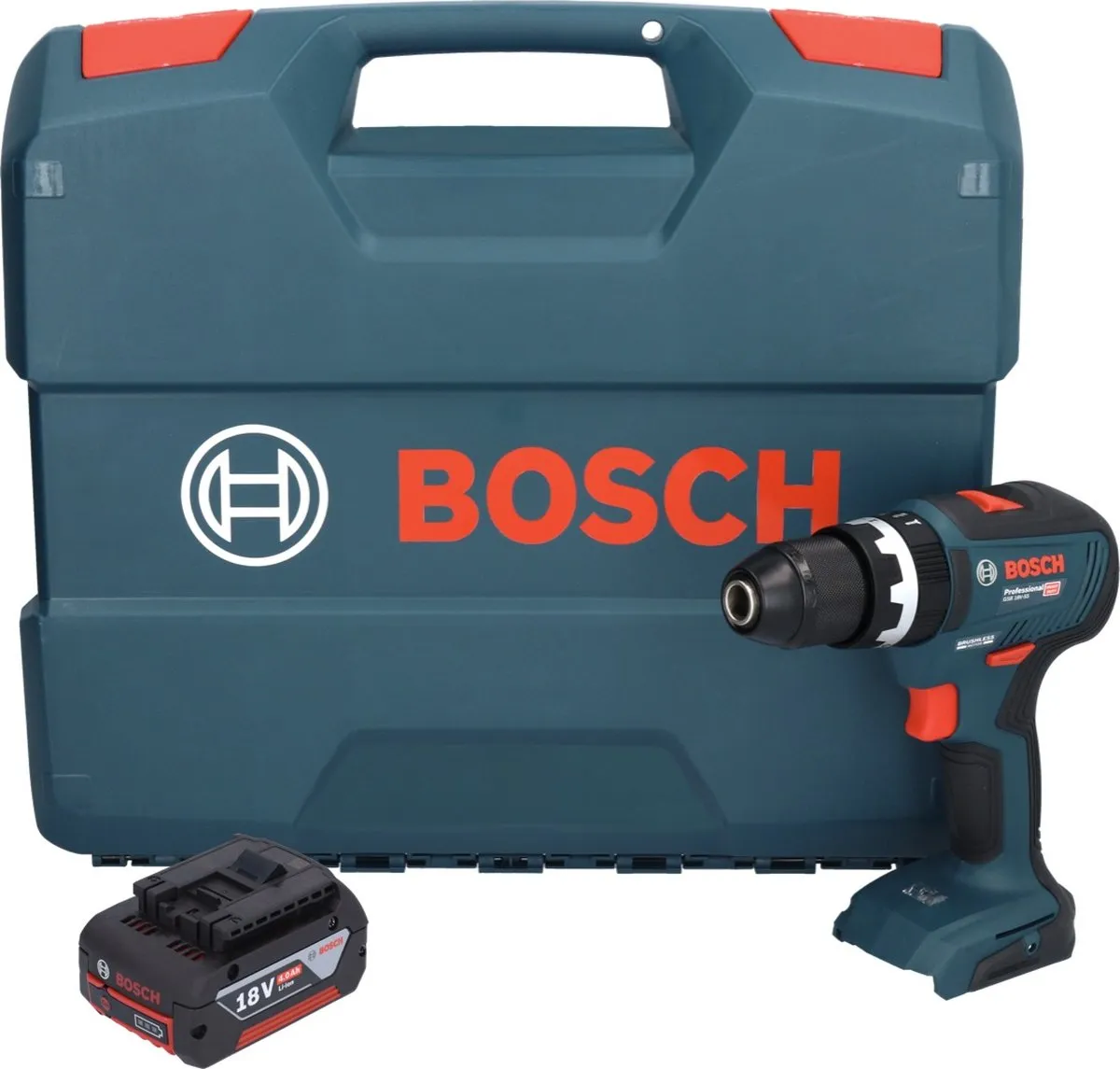 Bosch Professional GSB 18V-55 Accu-klopboormachine - 55Nm - 1x 4,0Ah