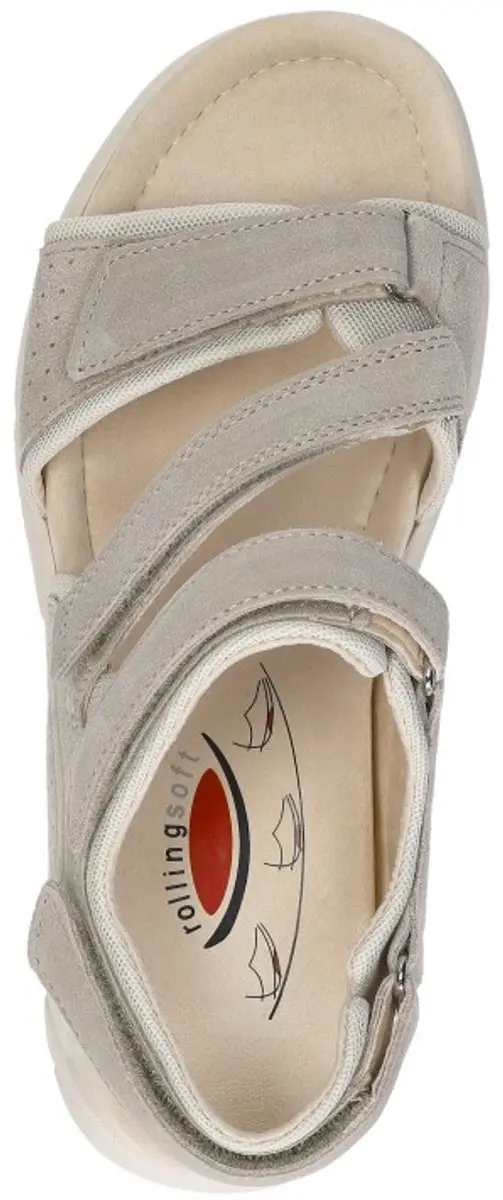 Gabor Sandalen Plat Sandalen Plat - beige - Maat 44 - afbeelding 4 van 6