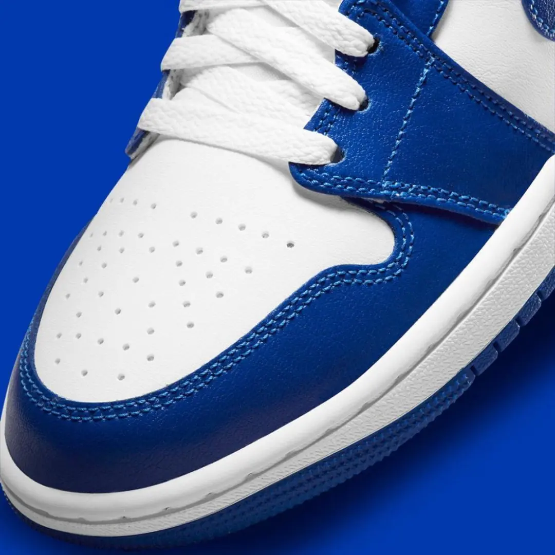 Nike Air Jordan 1 Mid BQ6472-104 - Maat 39 - Blauw - afbeelding 6 van 6