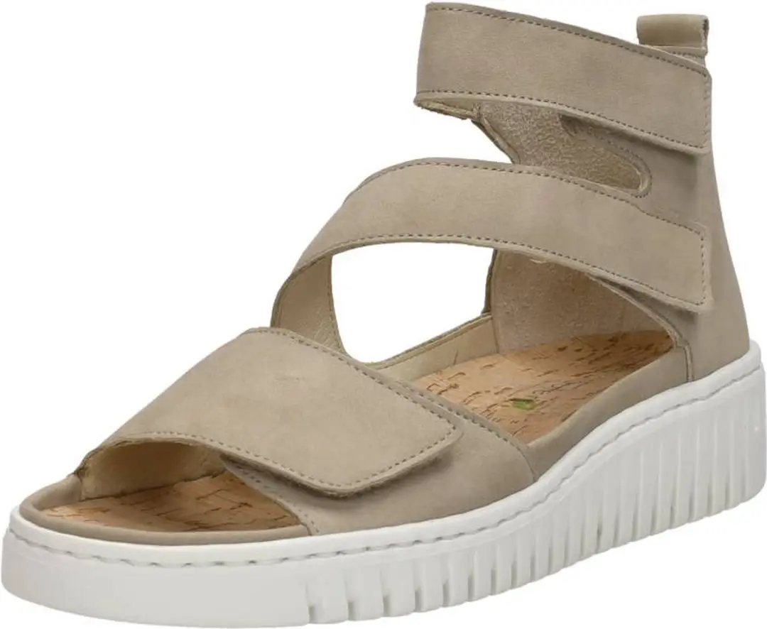 Waldlaufer H-Willow Sandalen Plat - beige - Maat 41 - afbeelding 3 van 6