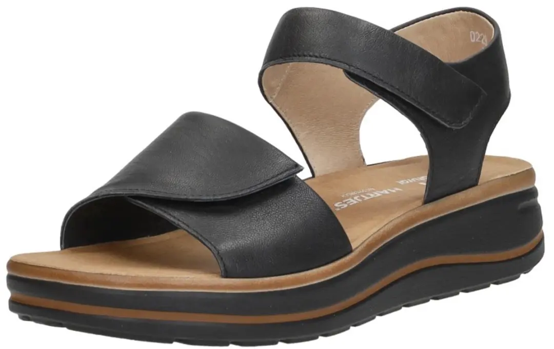Hartjes 132.2002/10 Dames Sandalen - Zwart - Maat 38 - afbeelding 4 van 6