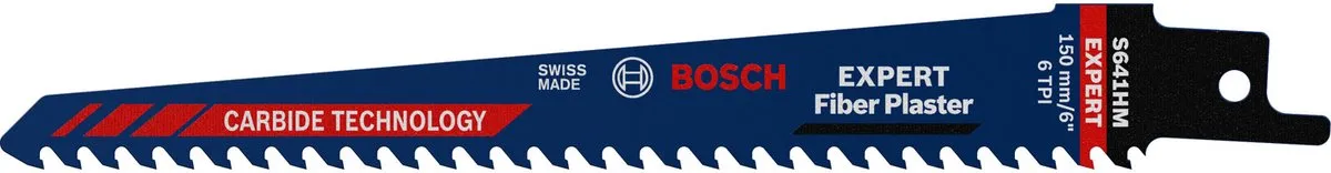 Bosch Professional 2608900407 Fiber Plaster S 641 HM Zaagblad - Metaal