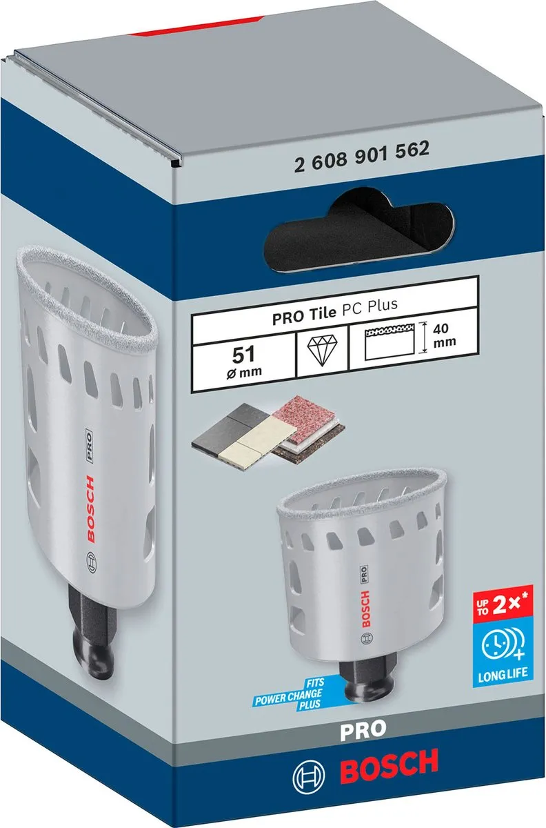 Bosch Professional Tegel PC Plus Gatenzaag 51mm - 2608901562