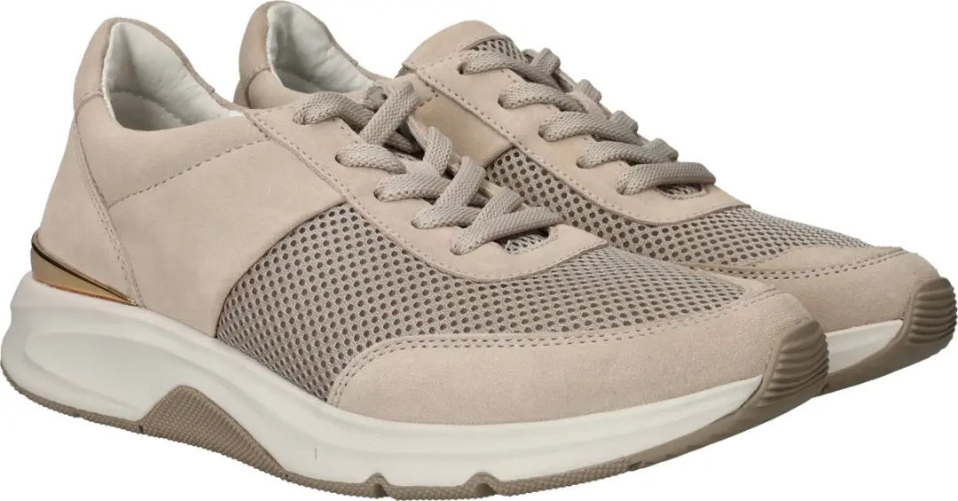 Gabor Rollingsoft Sneakers - Beige - Maat 39 - afbeelding 4 van 6
