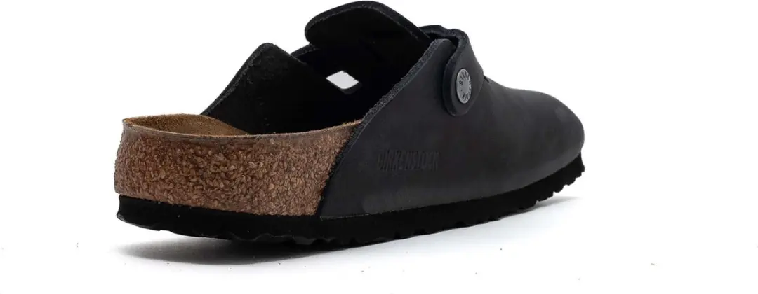 Birkenstock Boston FL Narrow Unisex Clogs - Maat 36 - Zwart - afbeelding 6 van 6