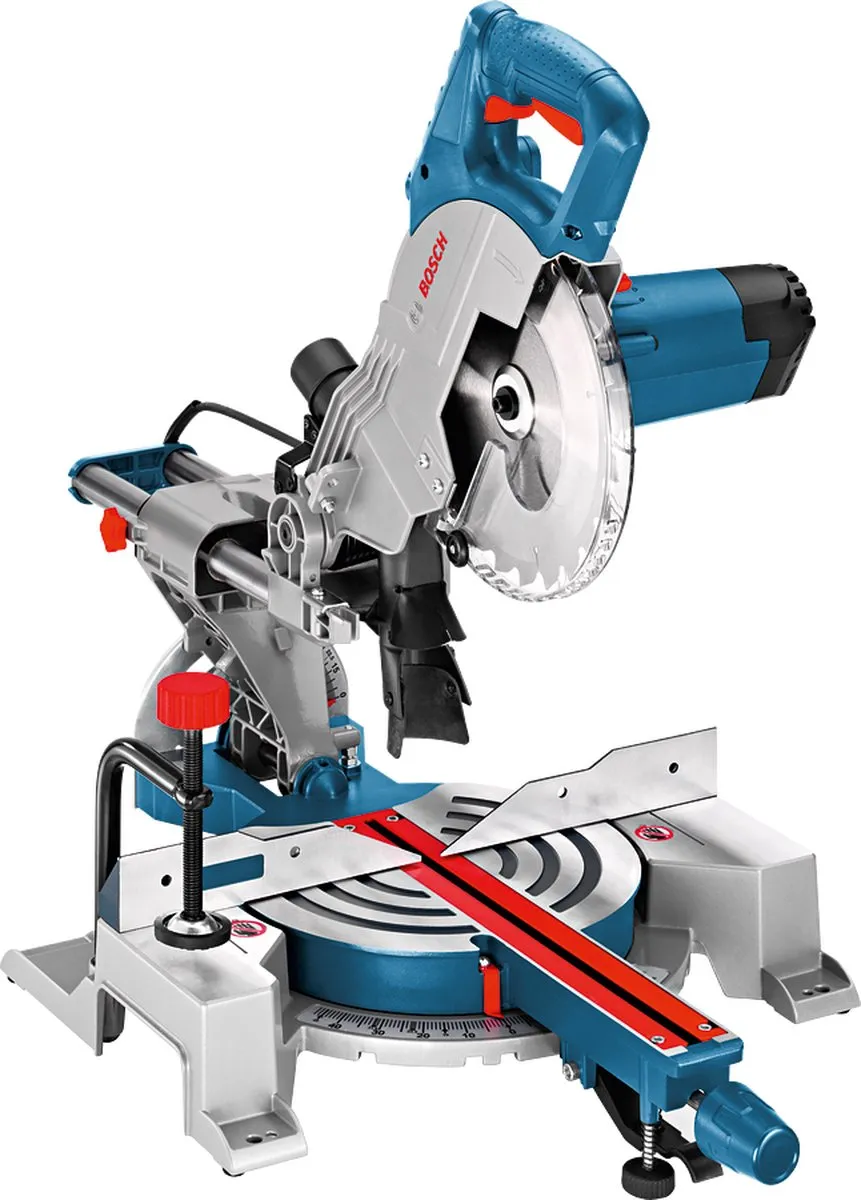 Bosch Professional GCM 80 SJ Afkortzaag 1400W - 2x Zaagblad 216mm