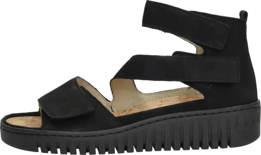 Waldlaufer H-Willow Sandalen Plat - zwart - Maat 36.5 - afbeelding 2 van 6