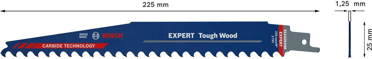 Bosch Professional Expert Tough Wood S 1142 KHM