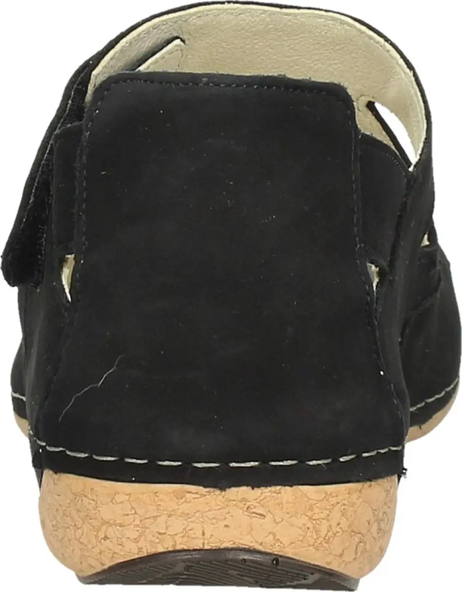 Waldlaufer Heliett Sandalen Plat - zwart - Maat 38.5 - afbeelding 5 van 6