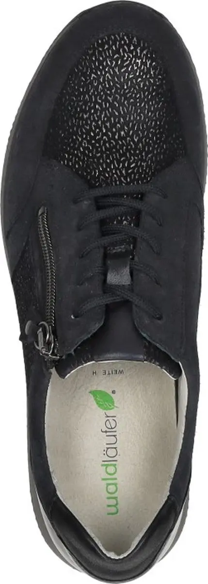 Waldläufer H-Agnes Veterschoenen Laag - Blauw - Maat 37.5 - afbeelding 4 van 6