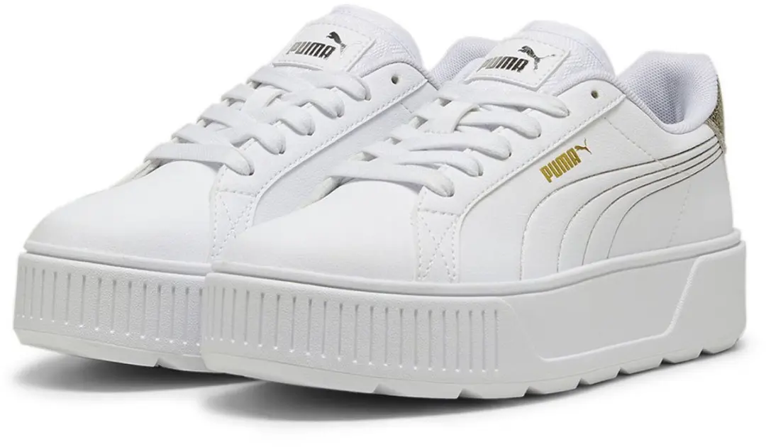 Puma Karmen Metallic Shine Schoenen Wit EU 41 Vrouw