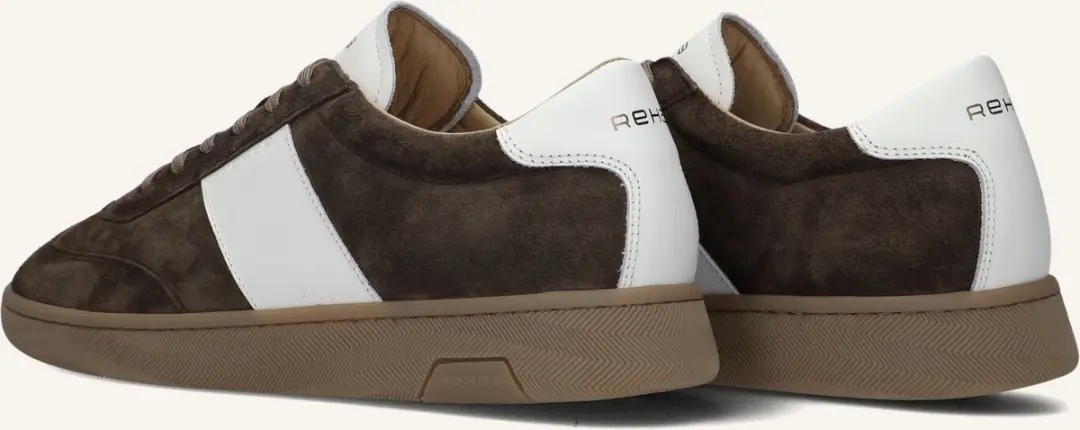 Rehab Zack Heren Sneakers - Bruin - Maat 47 - afbeelding 3 van 6