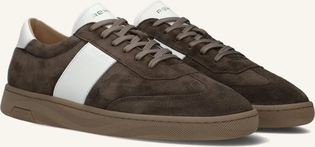 Rehab Zack Heren Sneakers - Bruin - Maat 47 - afbeelding 5 van 6