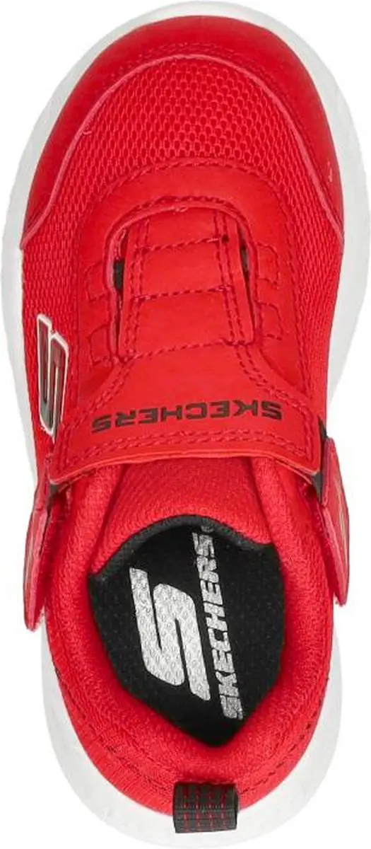 Skechers Nitro Sprint Klittenband Sneakers - Rood - afbeelding 5 van 6