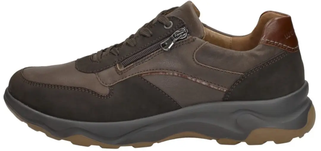 Wäldlaufer H-Max Veterschoenen Laag - Donkerbruin - 46.5 - afbeelding 2 van 6