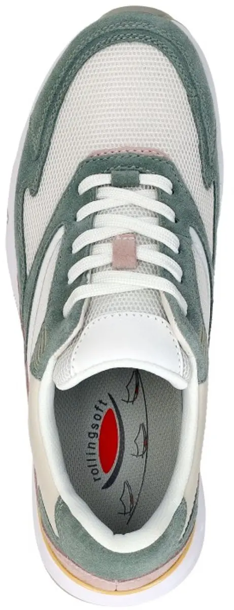 Gabor Rollingsoft Sneakers - Maat 42 - Groen - afbeelding 6 van 6
