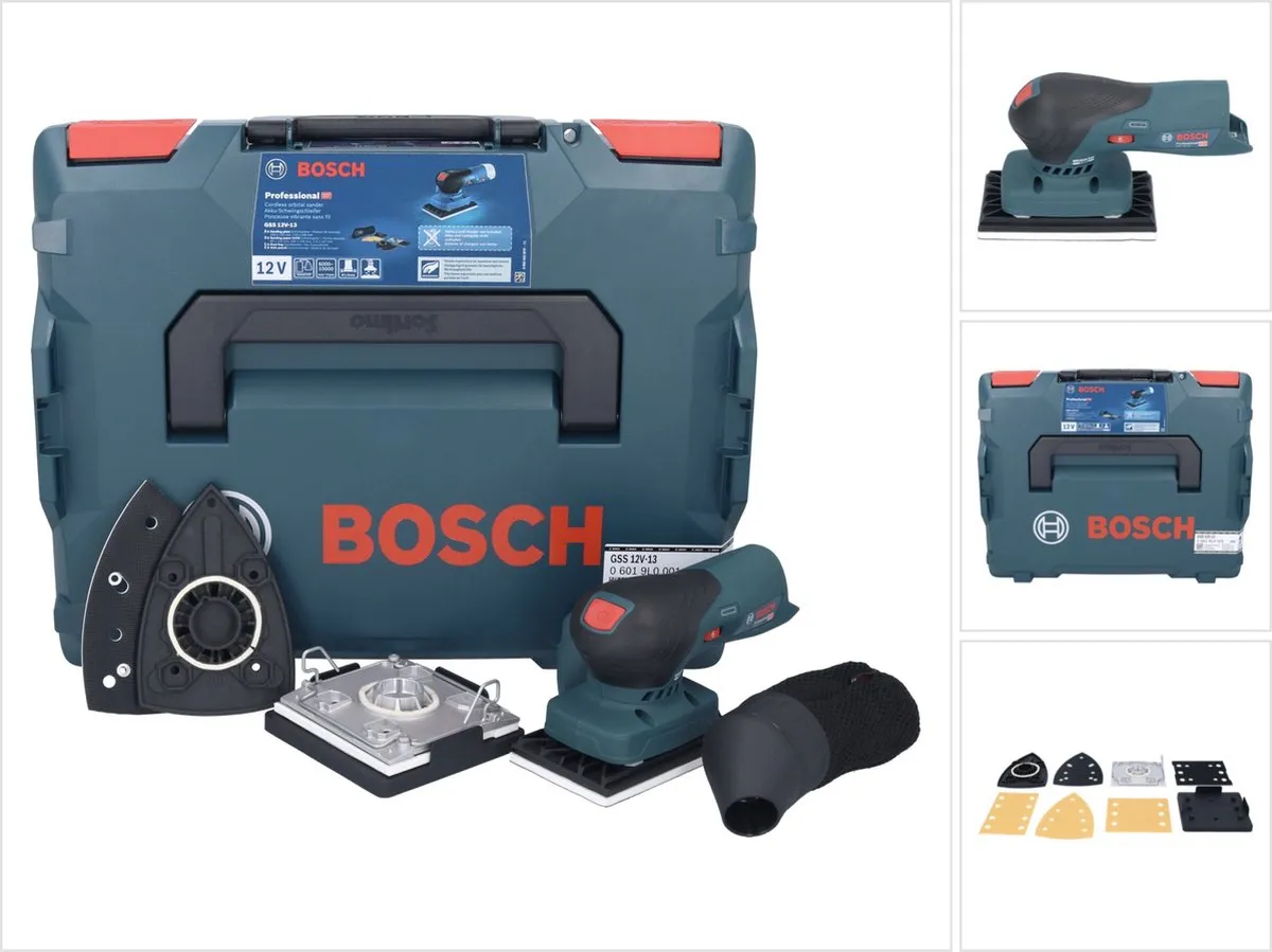 Bosch Professional GSS 12V-13 Vlakschuurmachine - 12.000 tpm