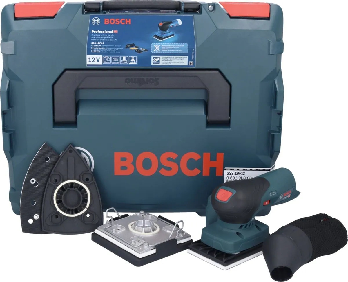 Bosch Professional GSS 12V-13 Vlakschuurmachine - 12.000 tpm - afbeelding 6 van 6