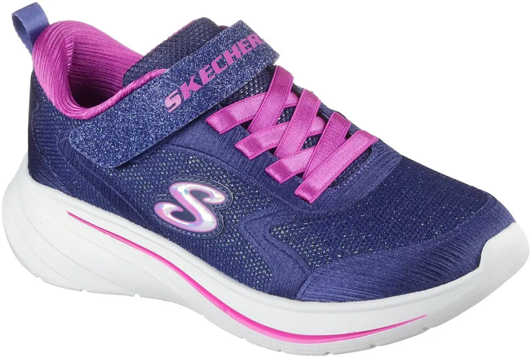 Skechers Wave 92 Meisjes Sneaker - Blauw