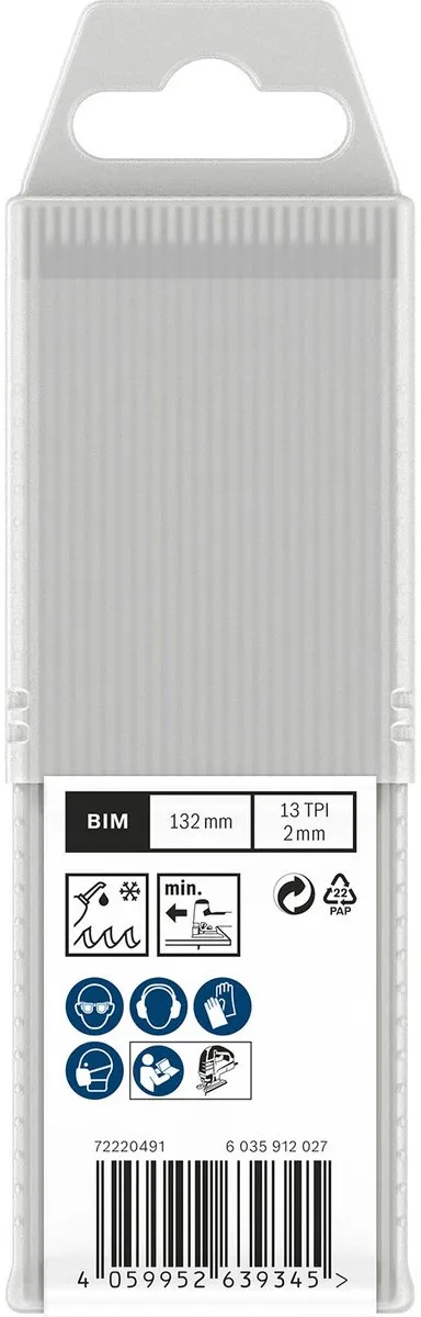 Bosch Professional T321BF Metaalzaagblad 132mm