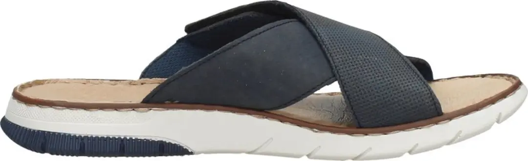 Rieker 17141850 Heren Blauwe Badslipper - Maat 40 - afbeelding 2 van 6